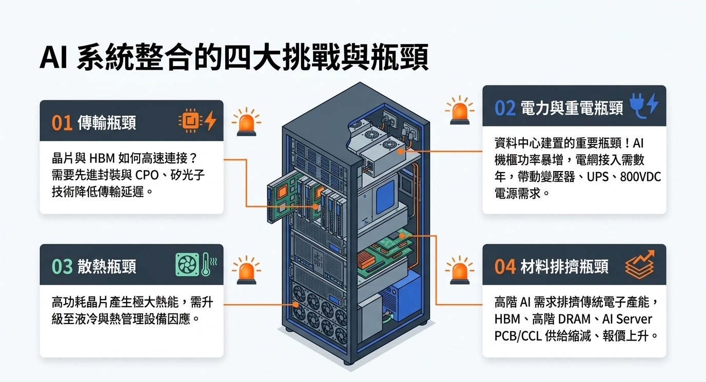 AI系統整合的四大挑戰與瓶頸