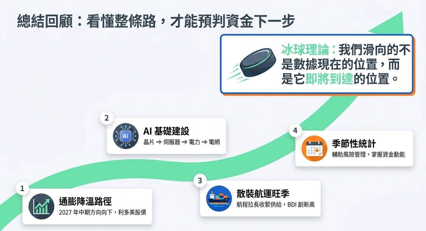 總結回顧：看懂整條路，才能預判資金下一步